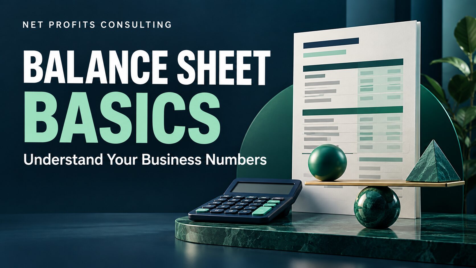 Balance Sheet Basics: Understand Your Business Numbers
