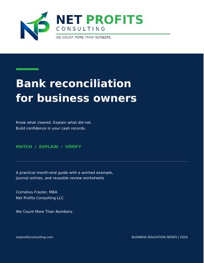 NP Bank Reconciliation guide cover